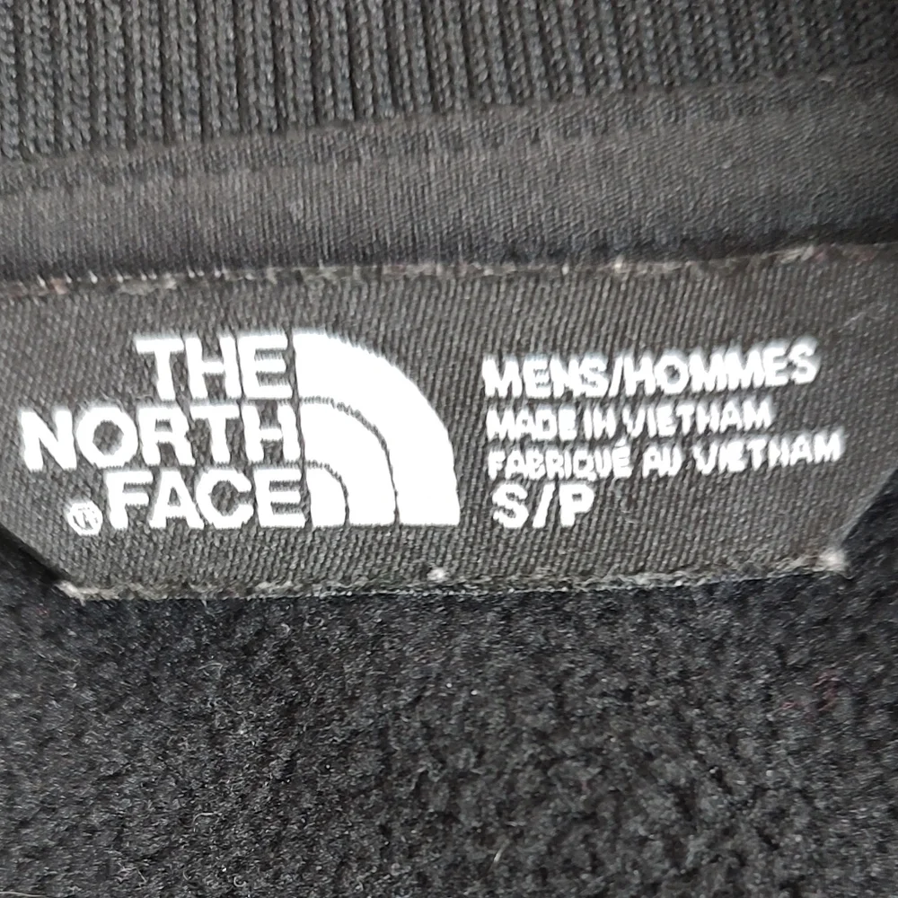 The North Face Takeback Track Full Zip Jacket Grey Black Pockets Colorblock S